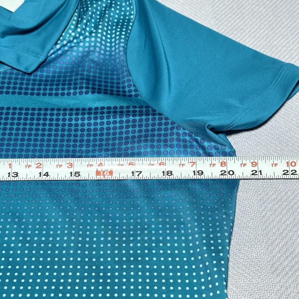 NEW Nike Tour Golf Performance Dot Geometric Print Polo Shirt Womens Large NWT‎ - Picture 15 of 16